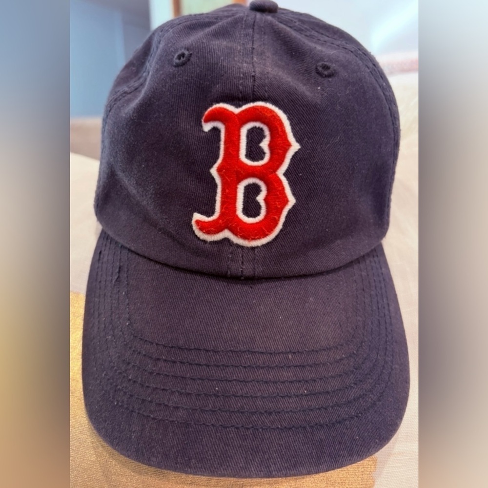 Boston Red Sox Navy Blue Baseball Hat MLB Genuine Merchandise Size Small - Picture 6 of 7